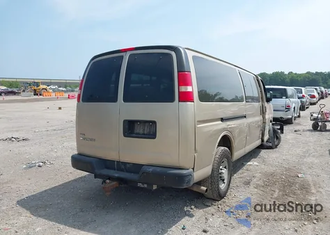 2011 Chevrolet Express G3500 Ls из США, поврежденный, VIN 1GAZGZFG2B1167736